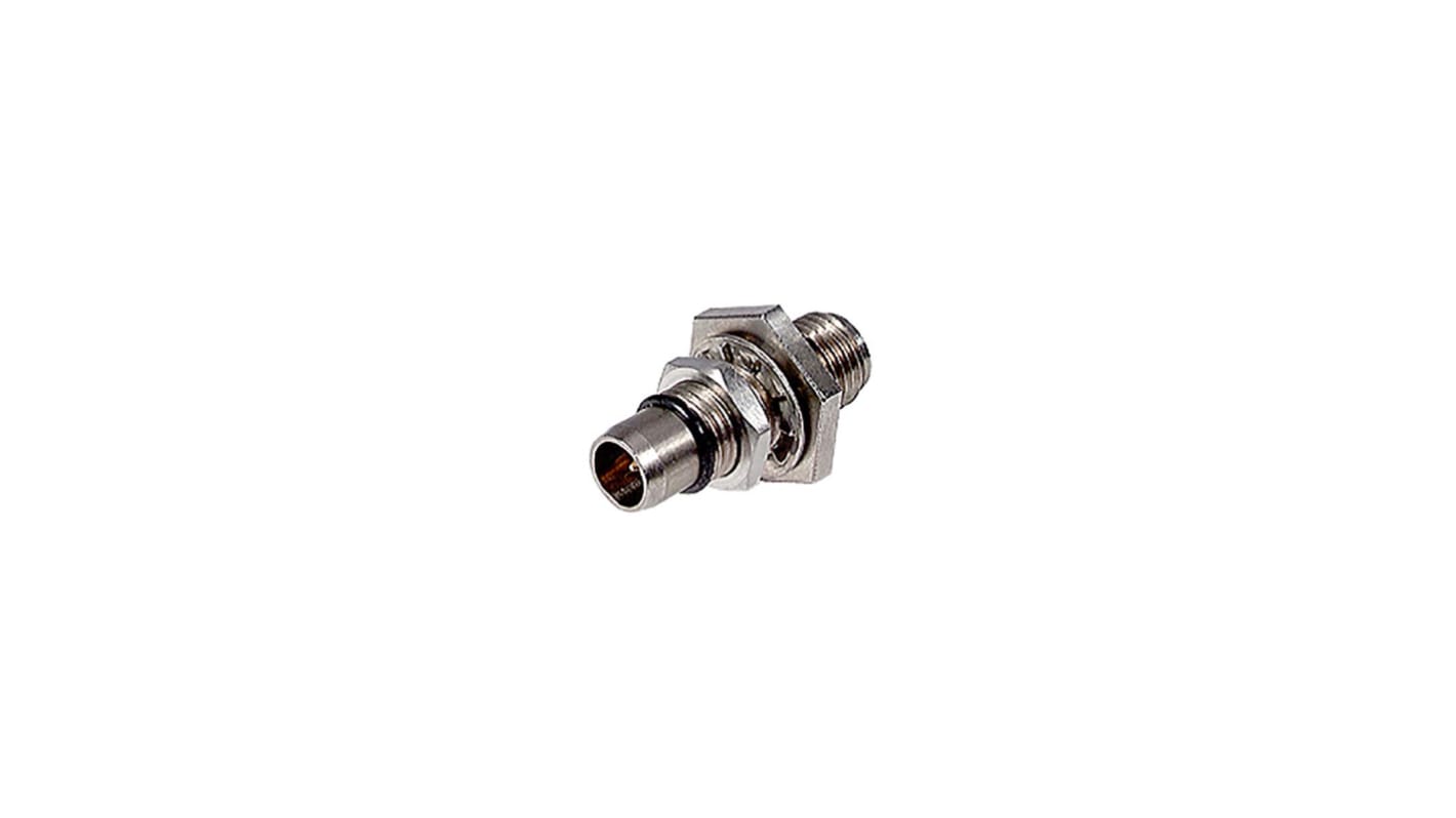 Adaptateur coaxial Huber+Suhner Mâle Femelle, Droit, 50Ω 18GHz