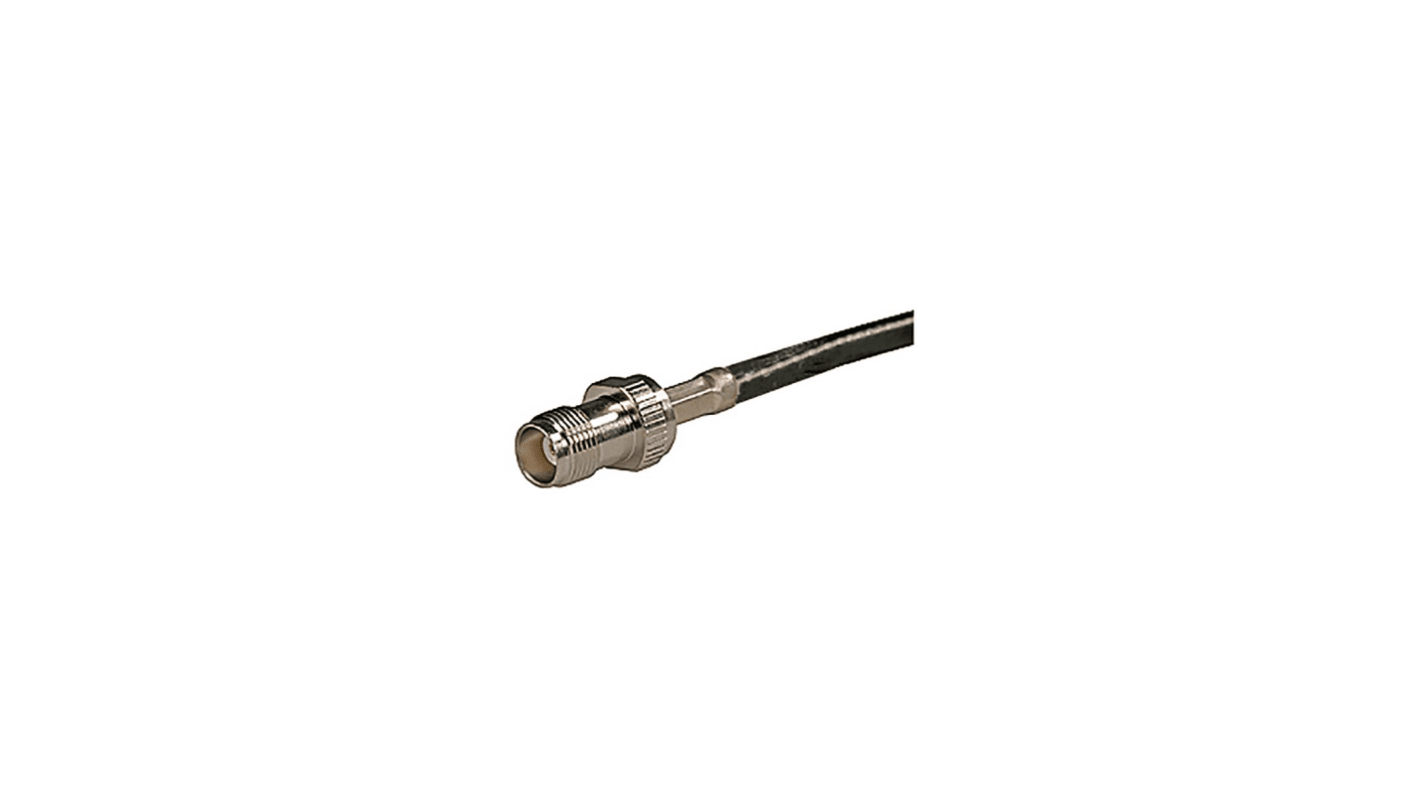 Huber+Suhner 21_TNC-50-3-32/133_NE Series, Plug Cable Mount TNC Connector, 50Ω, Crimp Termination, Straight Body