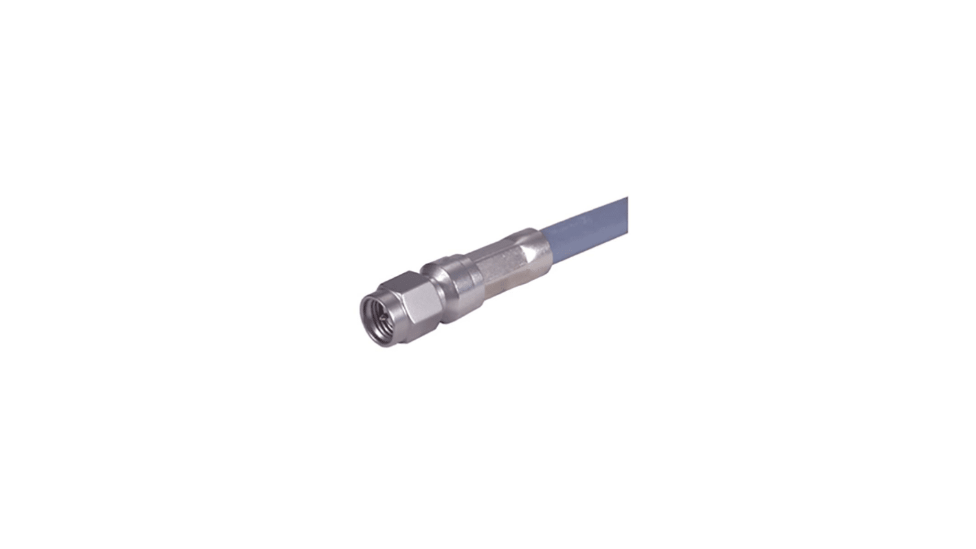 Huber+Suhner 11_SMA-50-4-53/139_NE Series, Plug Cable Mount SMA Connector, 50Ω, Crimp Termination, Straight Body