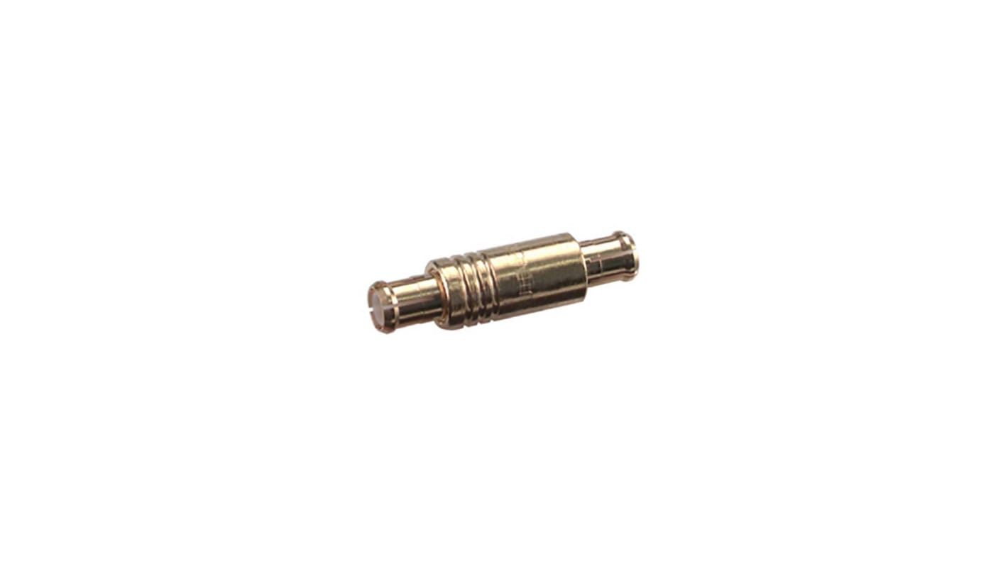 Adaptateur coaxial Huber+Suhner Mâle Mâle, 50Ω 6MHz