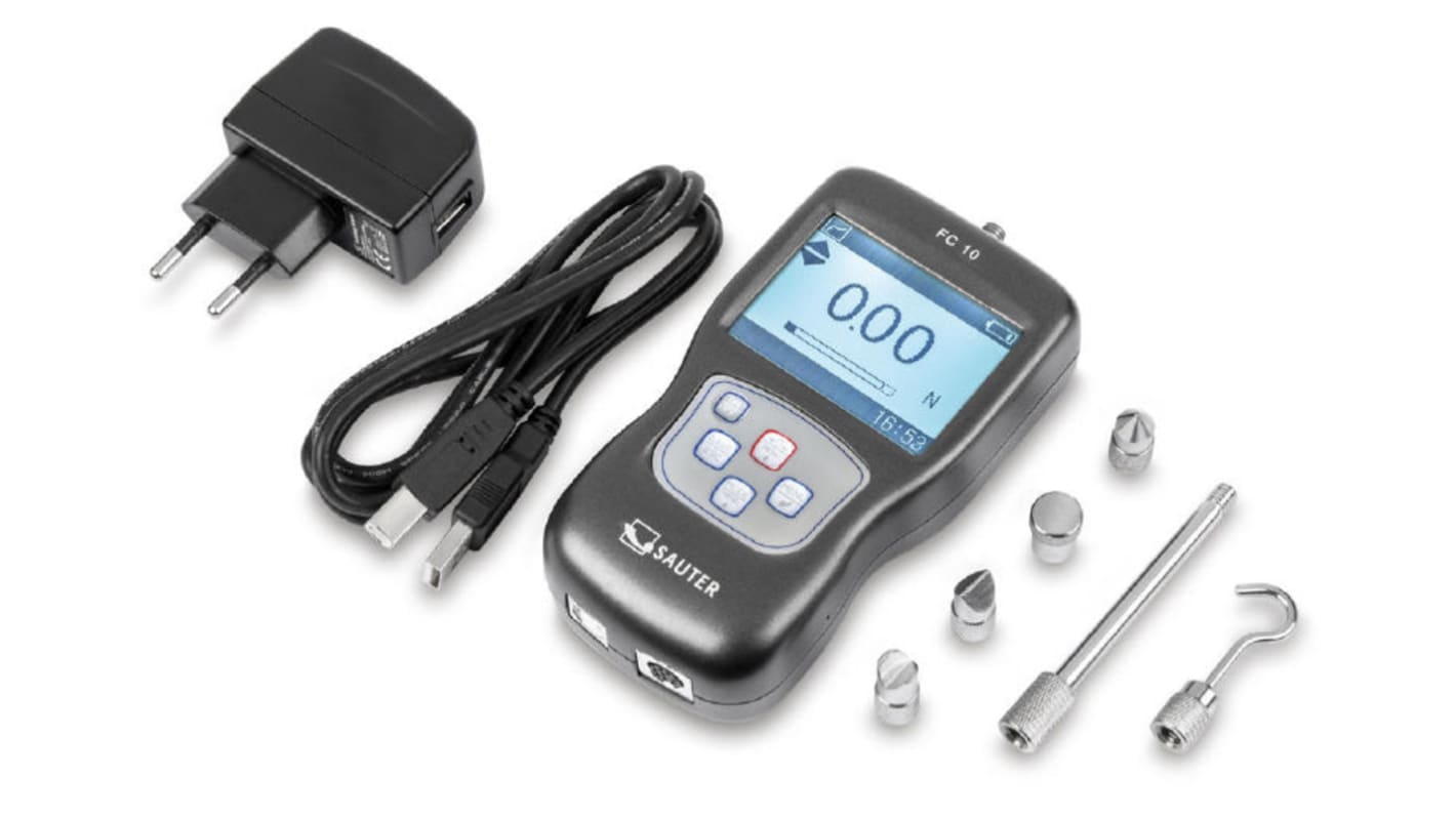 Kern FC 100 Force Gauge 1000Hz RS232, USB, Range: 100N, Resolution: 0.1 N