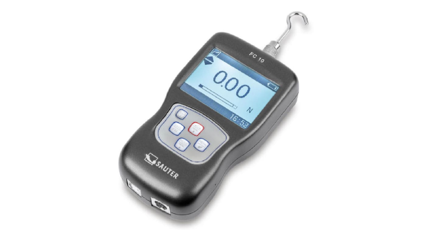 Kern FC 10 Force Gauge 1000Hz RS232, USB, Range: 10N, Resolution: 0.01 N, With RS Calibration