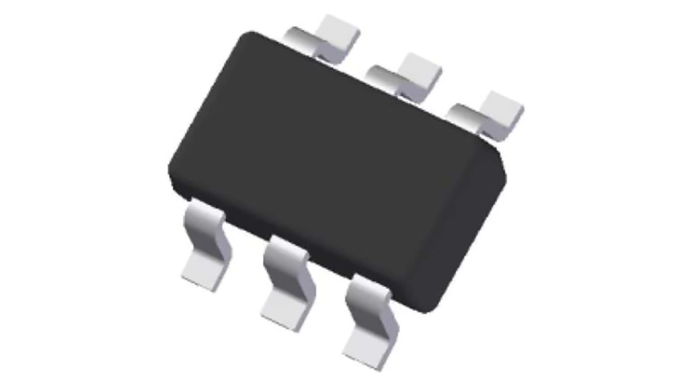 DiodesZetex N, Pチャンネル MOSFET30 V 550 mA 、 800 mA 表面実装 パッケージSOT-363 6 ピン