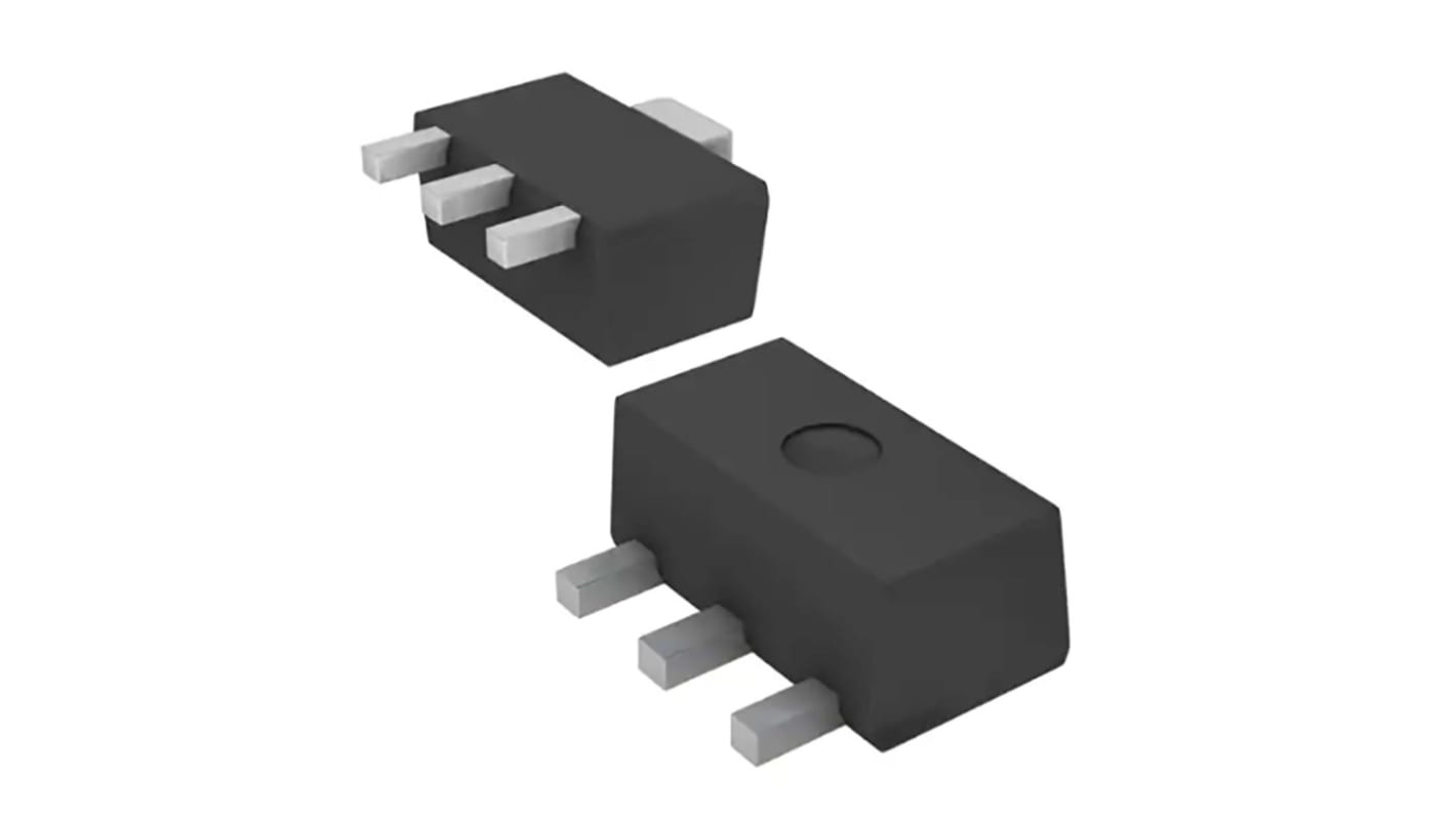 DiodesZetex 電圧レギュレータ 低ドロップアウト電圧 3.3 V, 3-Pin, AP2205-33Y-13