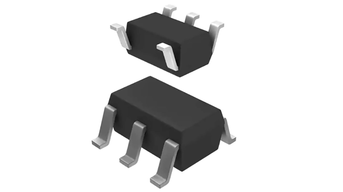 DiodesZetex 電圧レギュレータ 低ドロップアウト電圧 1.8 V, 6-Pin, AP7370-18FDC-7