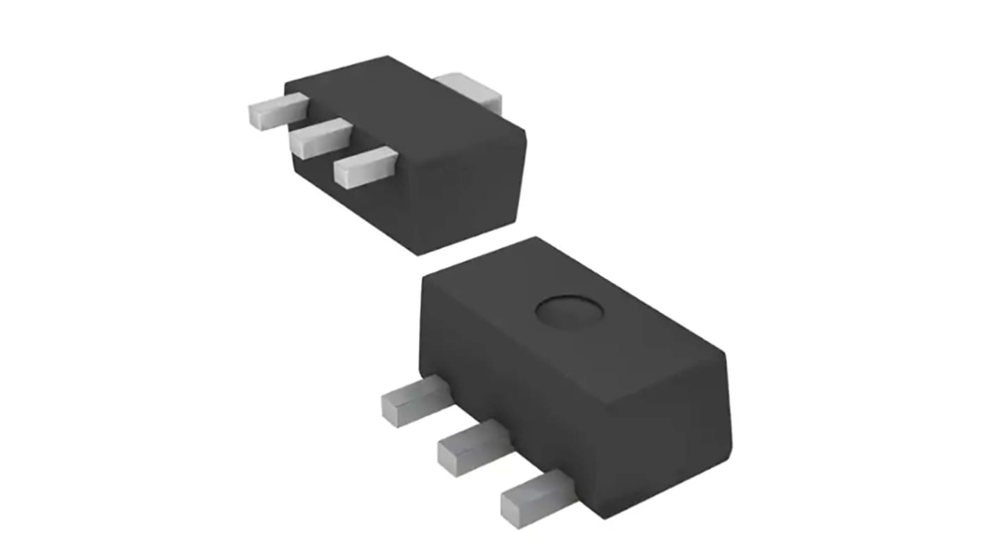 DiodesZetex 電圧レギュレータ 低ドロップアウト電圧 5 V, 3-Pin, AP7370-50Y-13
