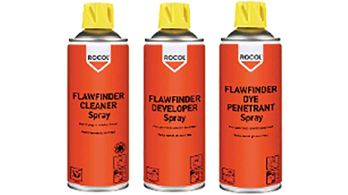 63181 Rocol Leak & Flaw Detector Spray, Cleaner, Developer,