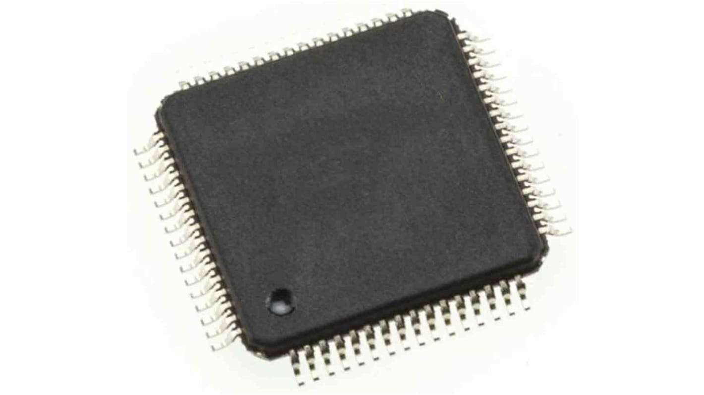 Microcontrolador Renesas Electronics R7FA6M4AF3CFM#AA0, núcleo ARM Cortex M33 de 8bit, RAM 256 kB, 200MHZ, LQFP de 64