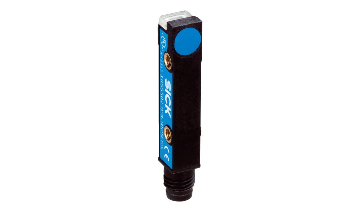 Sensor de proximidad Sick, alcance 2 mm, salida PNP normalmente abierto, 10 → 30 V., IP67, IP68