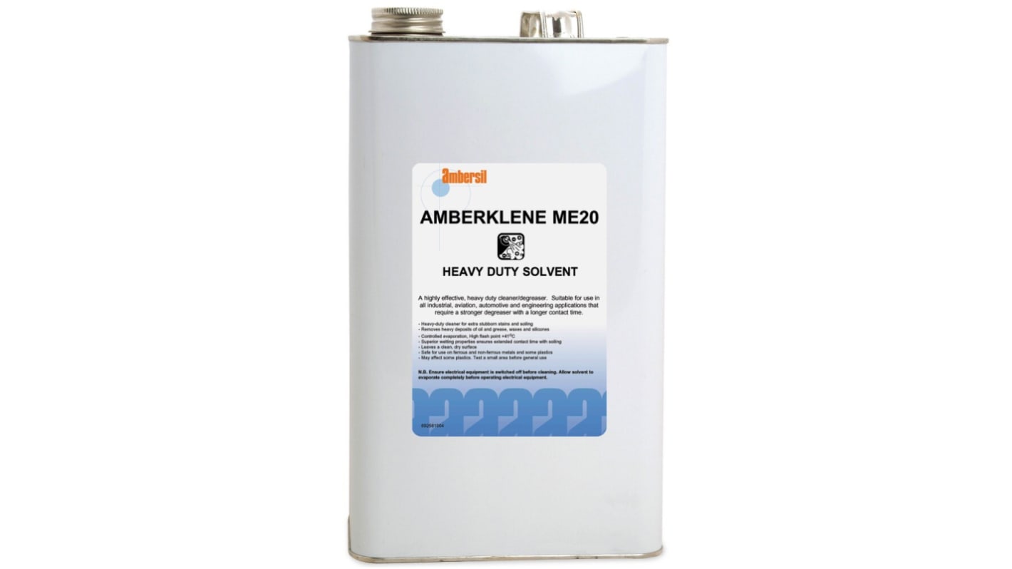 31636aa Ambersil 5 L Can Solvent Based Solvent Degreaser RS