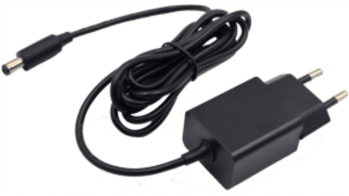 RS PRO 7W Plug-In AC/DC Adapter 9V dc Output, 0.84A Output