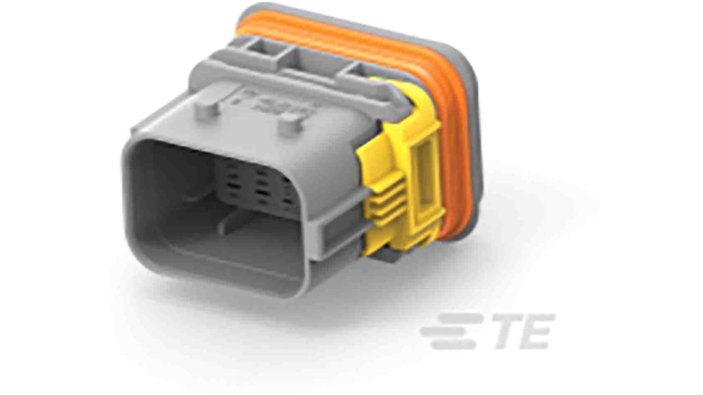 TE Connectivity LEAVYSEAL  Automotive, Kfz-Steckverbinder, Gehäuse für Steckerklemmen, Stecker, 22-polig / 3, 4-reihig