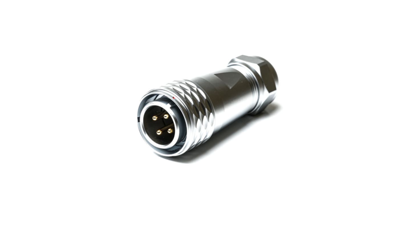 RS PRO Circular Connector, 4 Contacts, Cable Mount, M20 Connector, Plug, Male, IP67