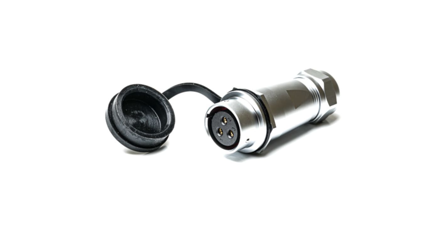 RS PRO Circular Connector, 3 Contacts, Cable Mount, M20 Connector, Socket, Female, IP67