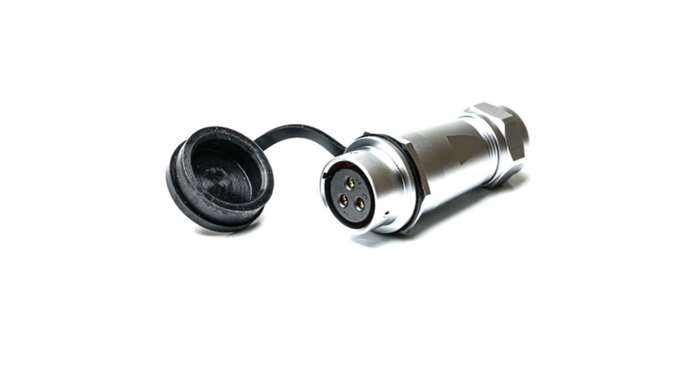 RS PRO Circular Connector, 3 Contacts, Cable Mount, M20 Connector, Socket, Female, IP67
