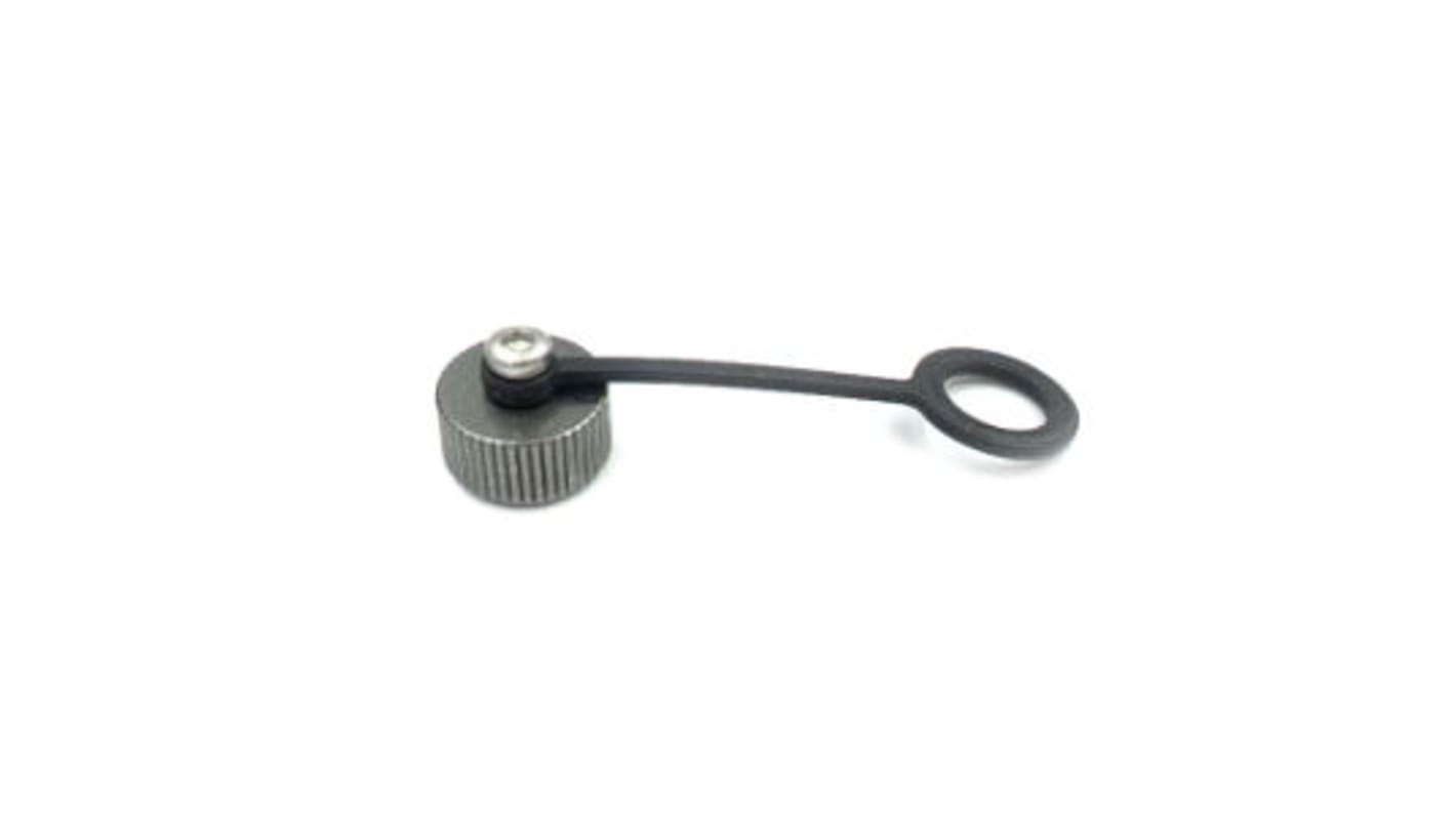 RS PRO Female Circular Connector Dust Cap IP67 Rated, with Nickel Finish, Zinc Alloy