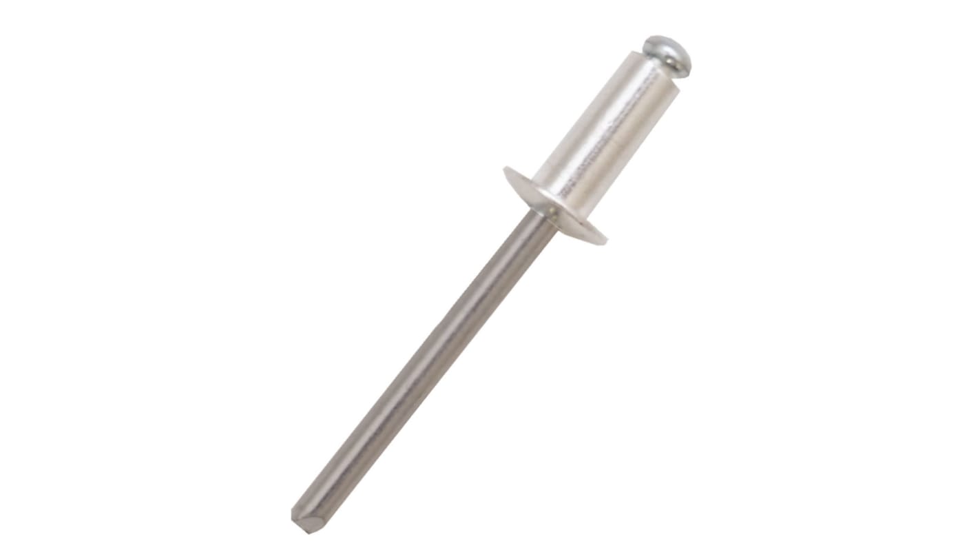 RS PRO Aluminium Blind Rivet, 2.4mm