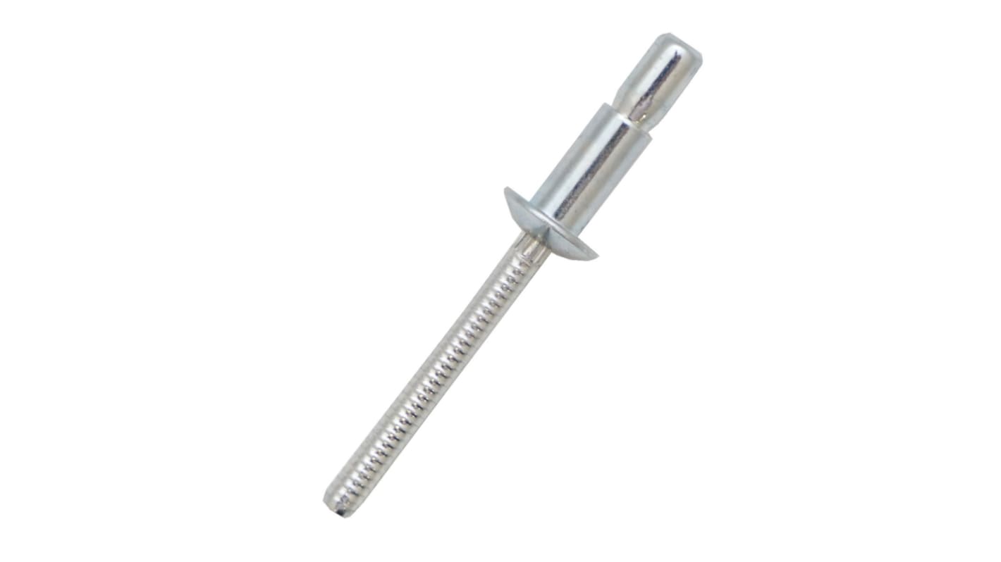 RS PRO Steel Blind Rivet, 4.8mm