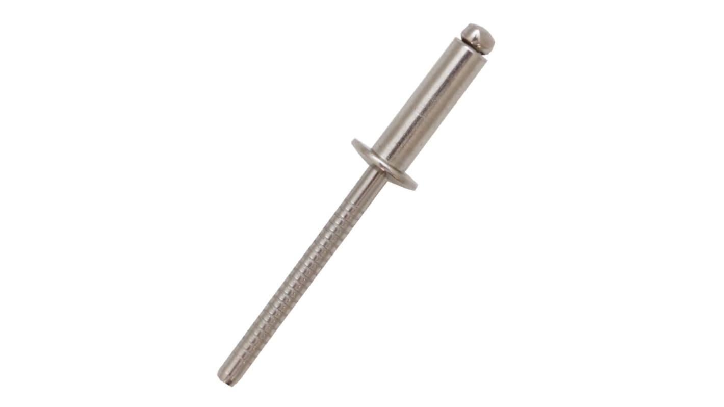 RS PRO Stainless Steel Blind Rivet, 3.2mm