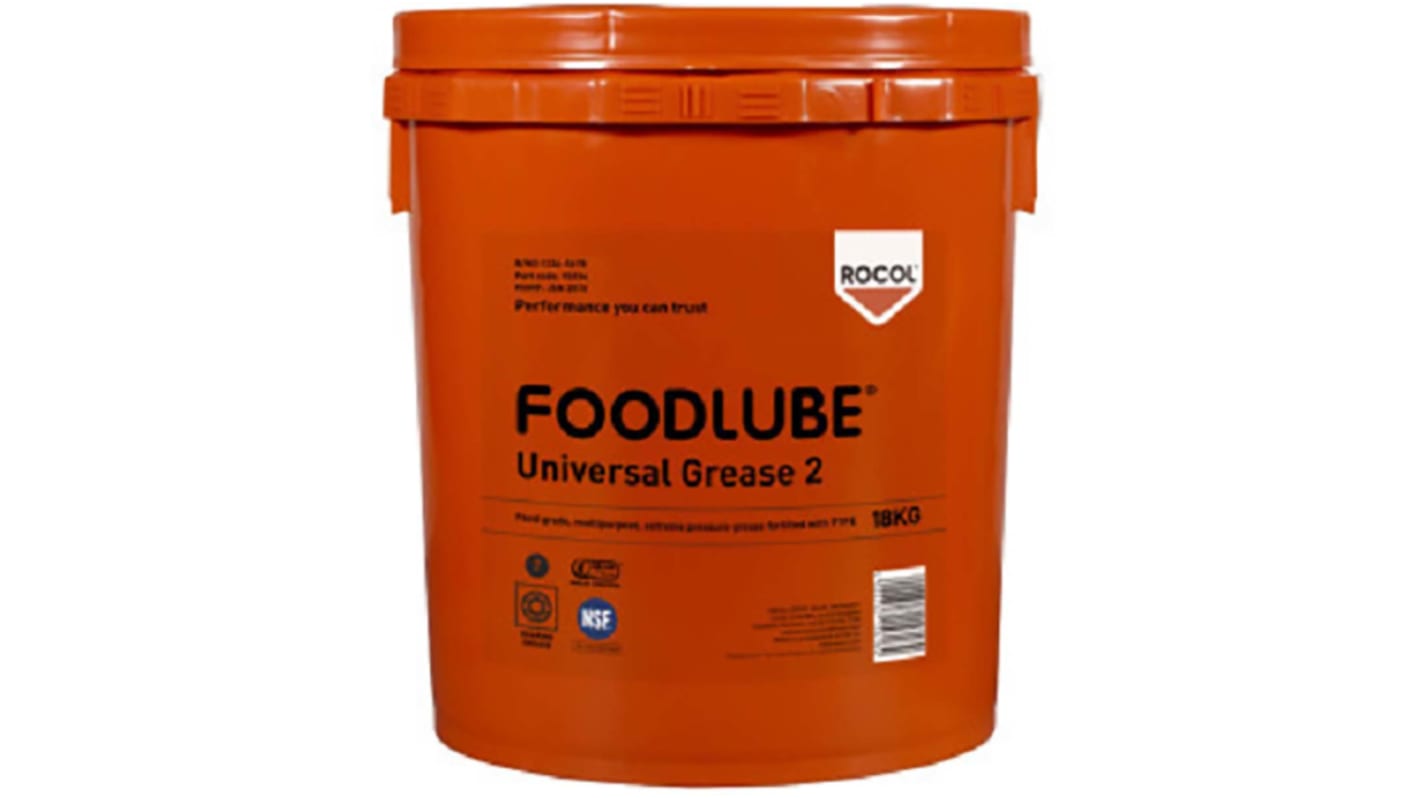 Rocol Foodlube® Extreme Organischer Ton Fett Braun -30°C bis +160°C, Eimer 4 kg