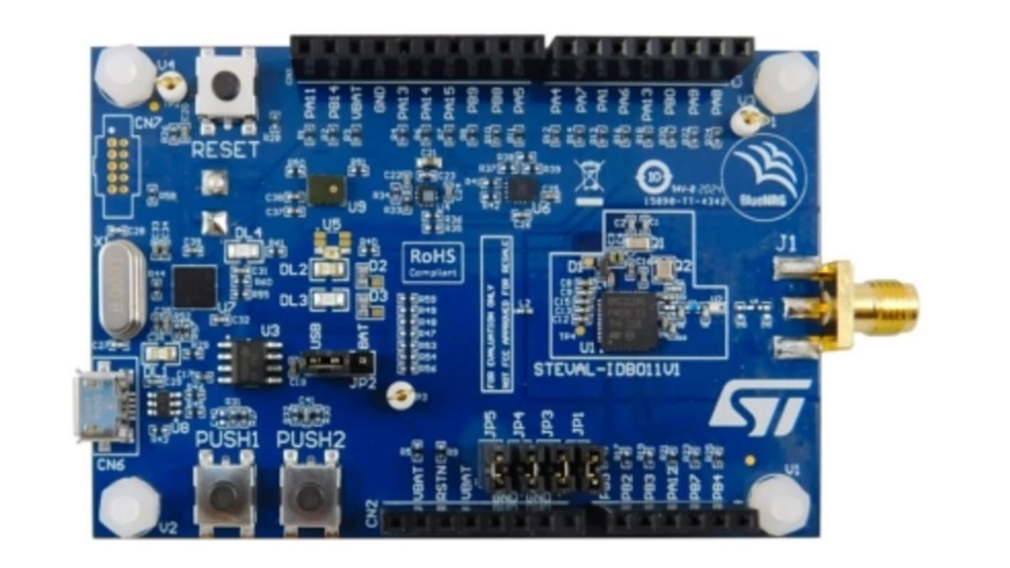 STMicroelectronics Entwicklungstool Kommunikation und Drahtlos, 64MHz Entwicklungsplatine Bluetooth für PC, Bluetooth