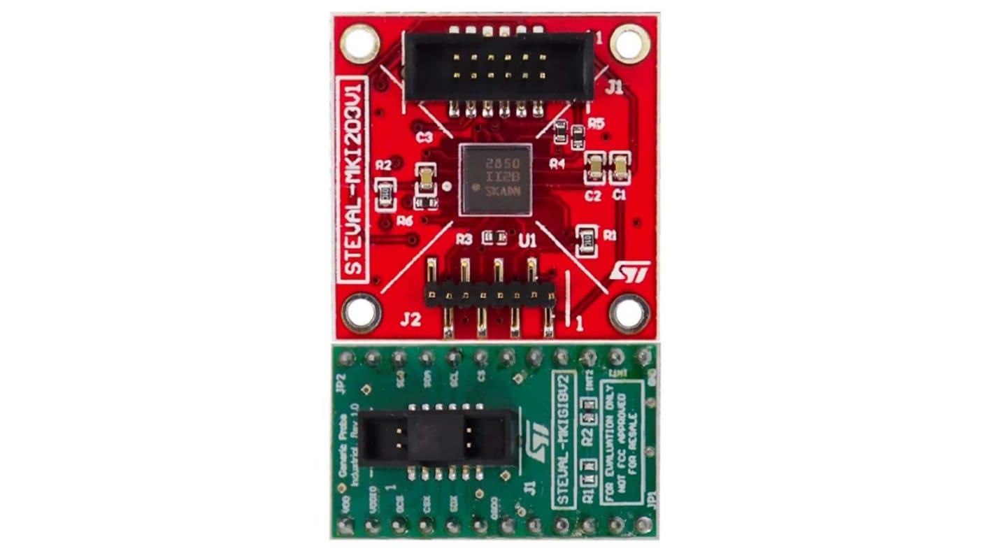 STMicroelectronics MEMS Inclinometer Kit Evaluation Kit for IIS2ICLX Vibration Analysis