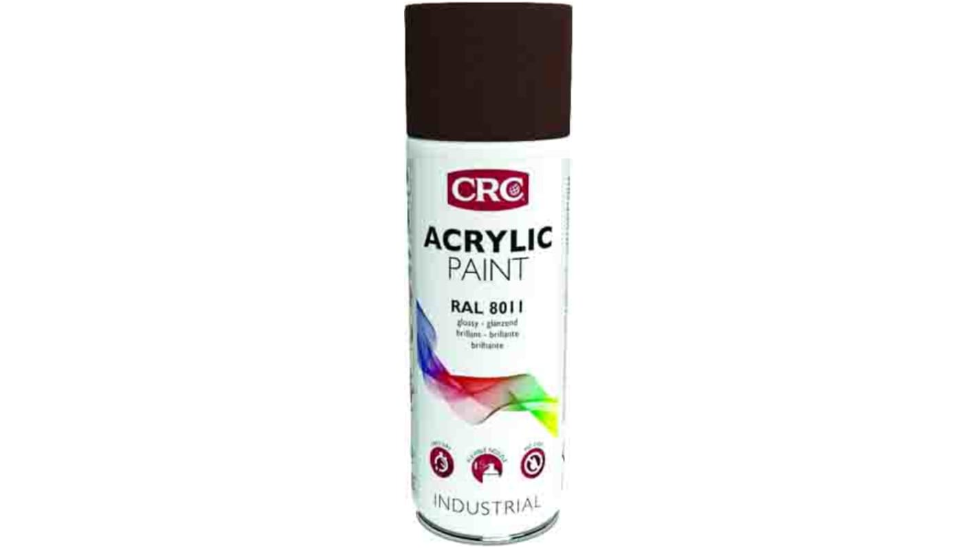 CRC 400ml RAL 8011 Brun Blank Spraymaling