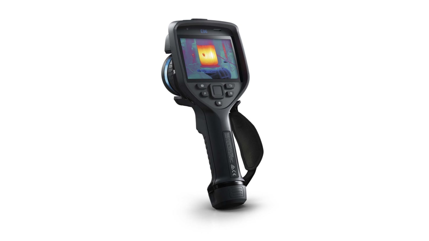 Cámara termográfica FLIR E86 24°, calibrado RS, -20 → +1.500 °C, resolución IR 464 x 348píxel