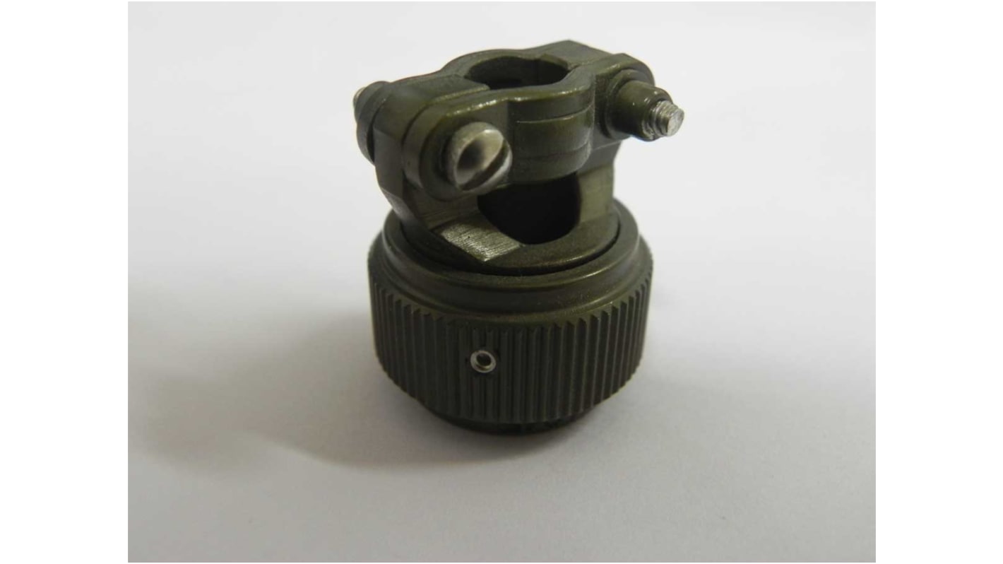 Carcasa de conector circular Amphenol Limited M85049/38-11W, Serie MIL, Funda: 11, Recto, protección contra tirones,