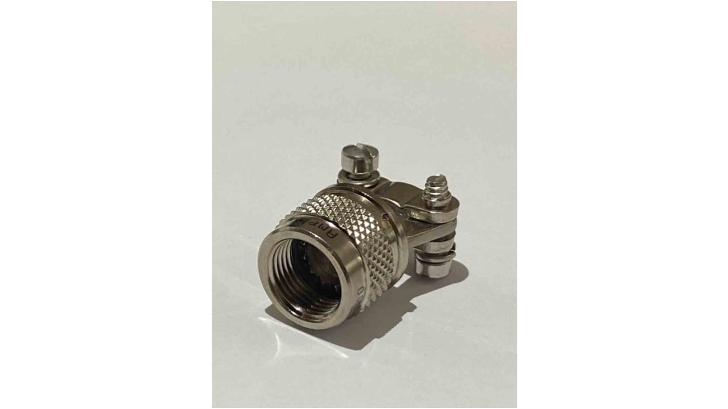 Capot pour connecteur cylindrique Droit Amphenol Limited série MIL, taille 13 pour 38999 III