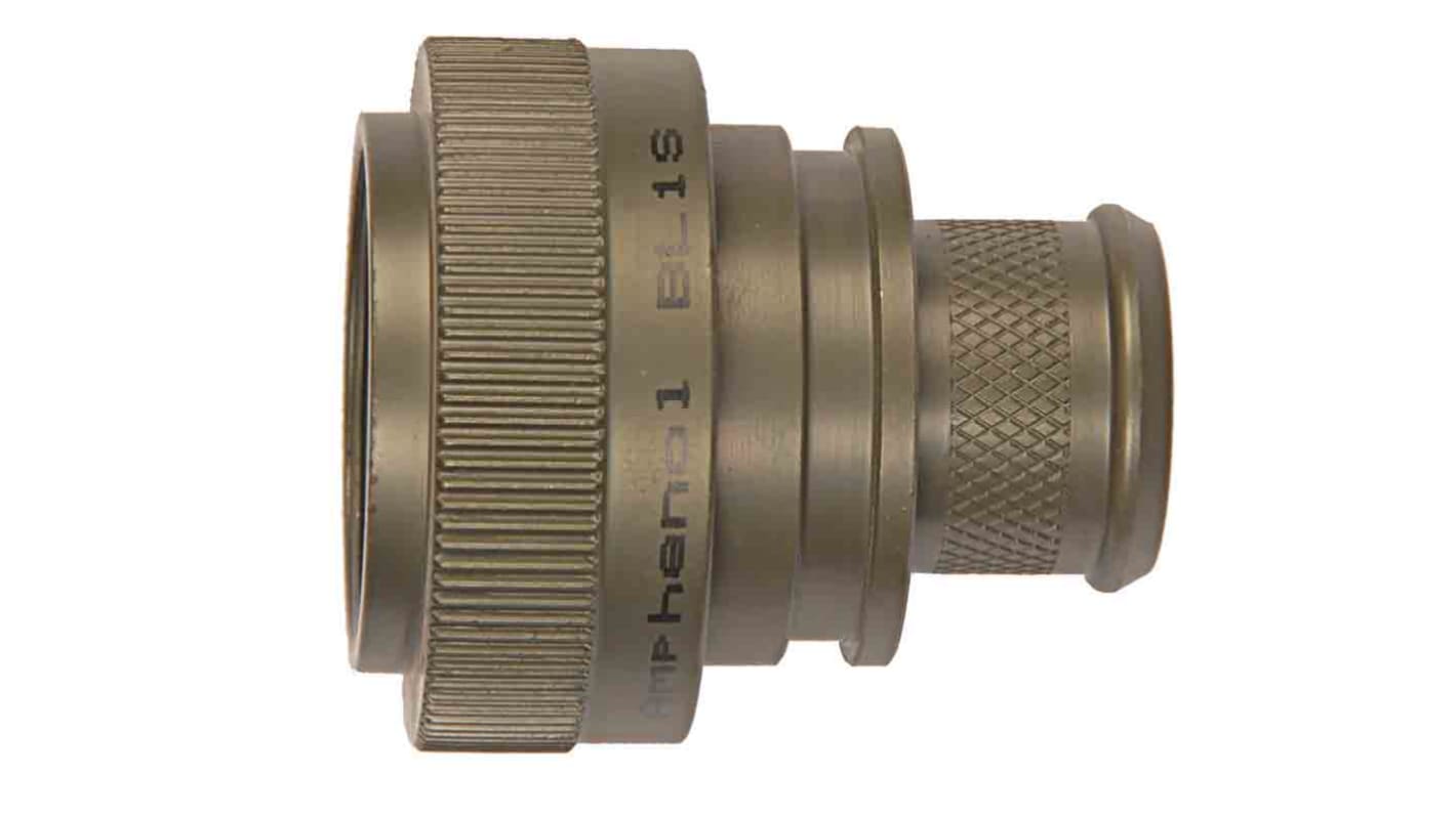 Carcasa de conector circular Amphenol Limited M85049/88-09W03, Serie MIL, Funda: 9, Recto para uso con 38999 III