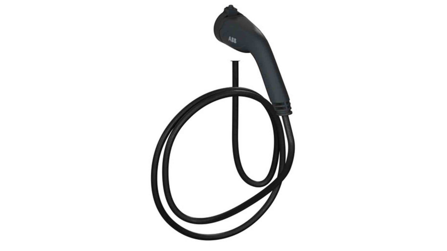 Câble de recharge voiture éléctrique ABB Type 2, 16 A, Avec connecteur