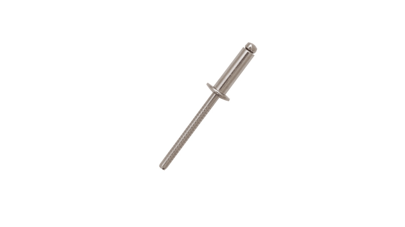 RS PRO Stainless Steel Blind Rivet, 3.2mm