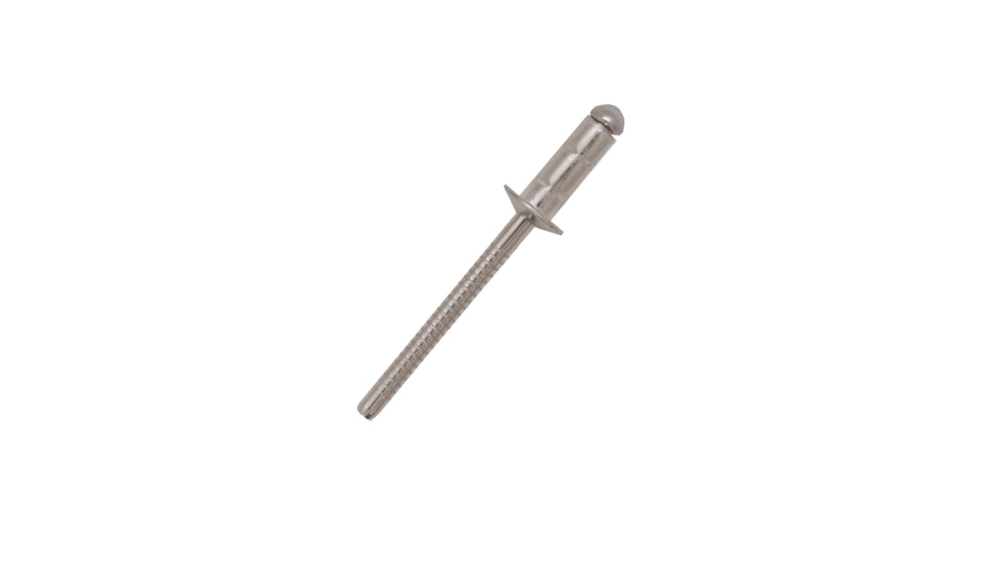 RS PRO Stainless Steel Blind Rivet, 4mm