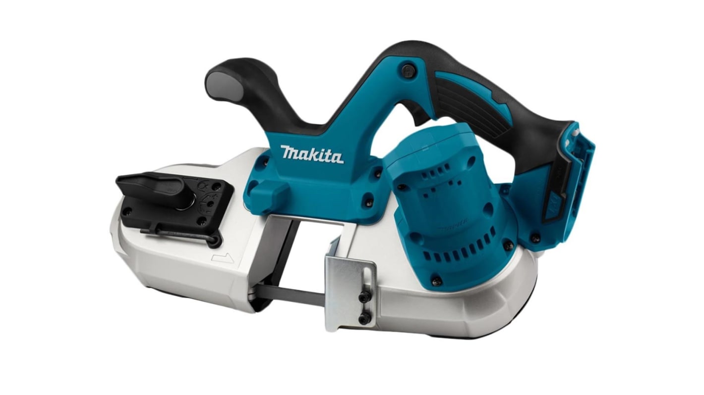 Makita DPB182Z Nur Gehäuse Akku Bürstenmotor Bandsäge, Schnitttiefe 64 mm