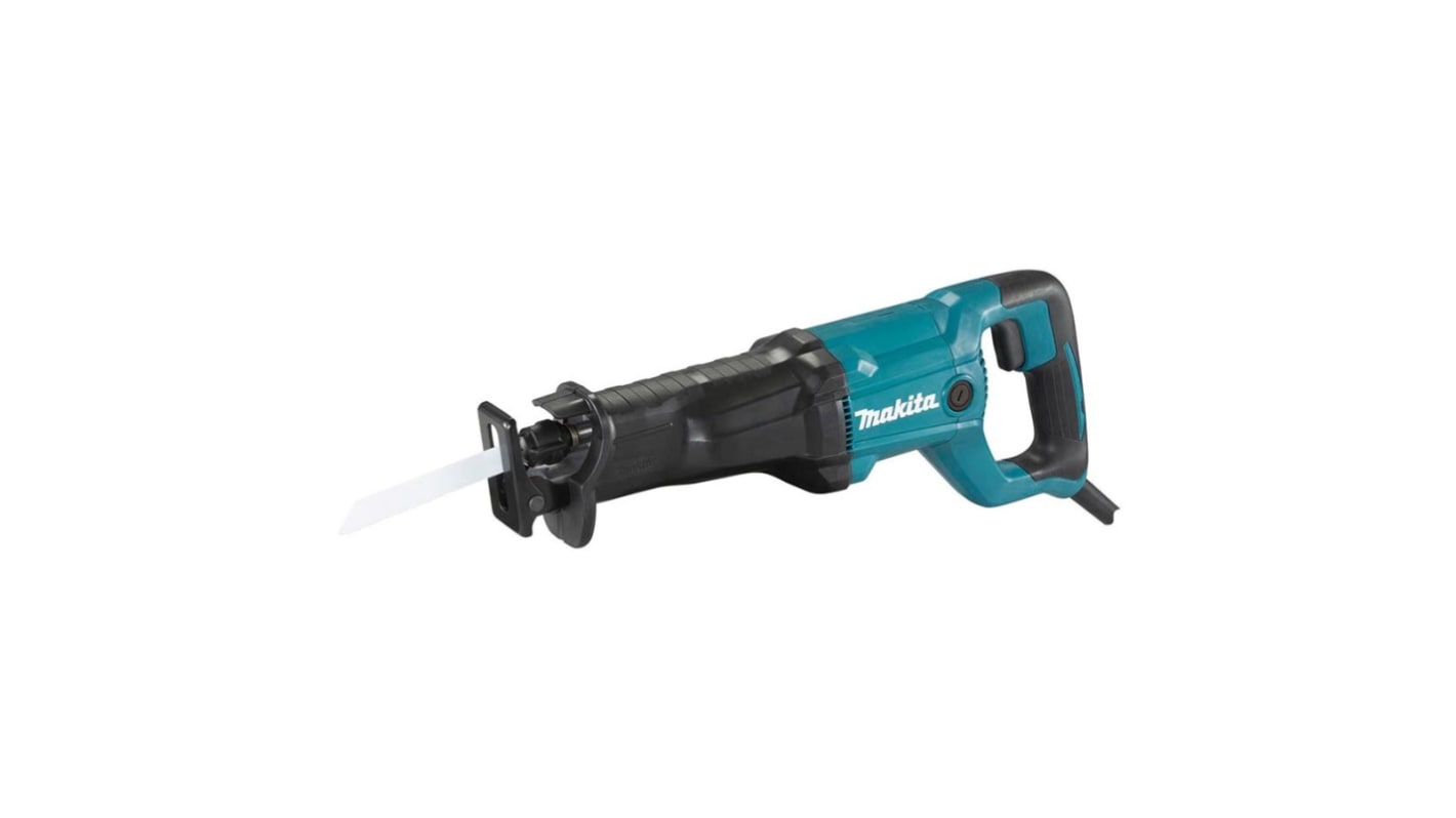 Makita JR3051T Netz Bürstenmotor Säbelsäge, Schnitttiefe 255 mm / 0 → 3000U/min, UK-Netzstecker