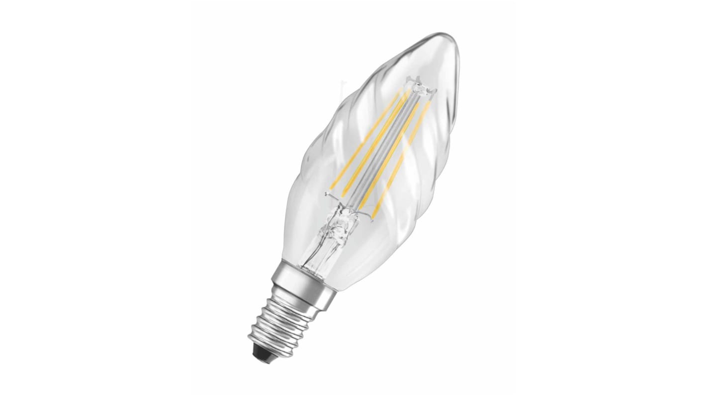 Lampada LED LEDVANCE con base E14, 240 V, 4 W, col. Bianco caldo