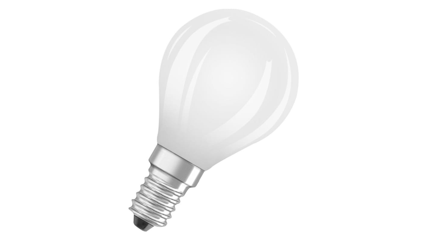 LEDVANCE P CLAS P, LED-Filament, LED-Lampe, P45, 2,8 W / 230V, E14 Sockel, 2700K warmweiß