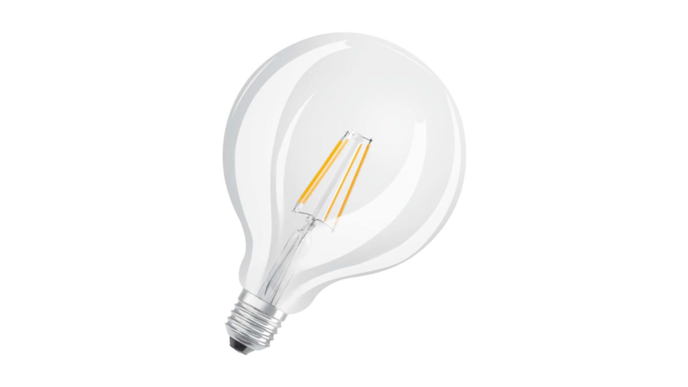 ST GLOBE, LED-Filament, LED-Lampe, Kugel, 4 W / 230V, E27 Sockel, 2700K warmweiß