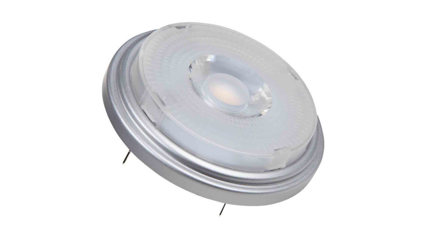 Lampada LED a riflettore LEDVANCE con base G53, 12 V c.a., 7,3 W, col. Bianco caldo