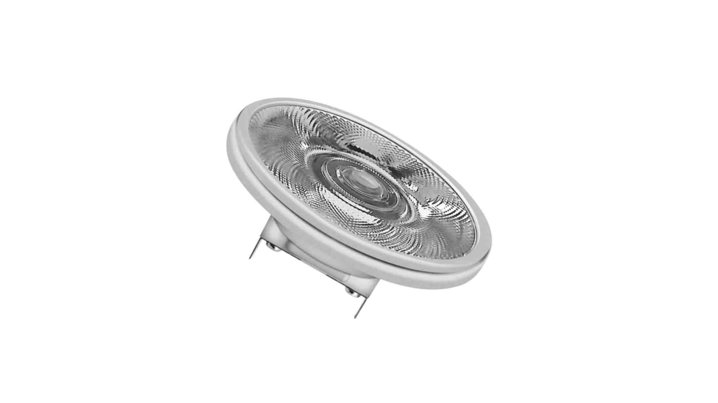 LEDVANCE LED-es fényvető izzólámpa 7,3 W, 50W-nak megfelelő, 24° fénysugár, 12 V AC, Meleg fehér