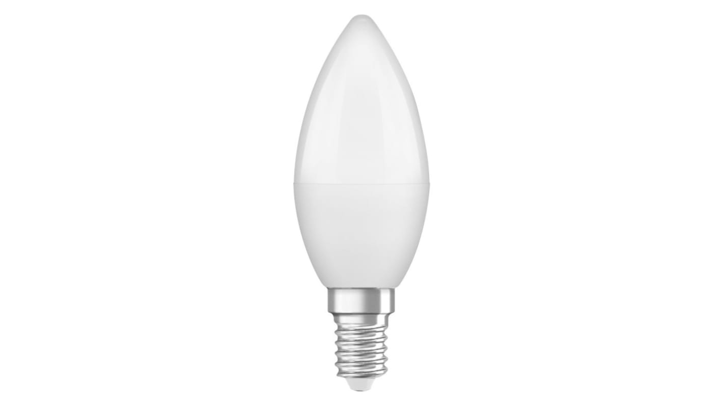 LEDVANCE P CLAS B E14 GLS LED Bulb 5.5 W(40W), 2700K, Warm White, Candle shape