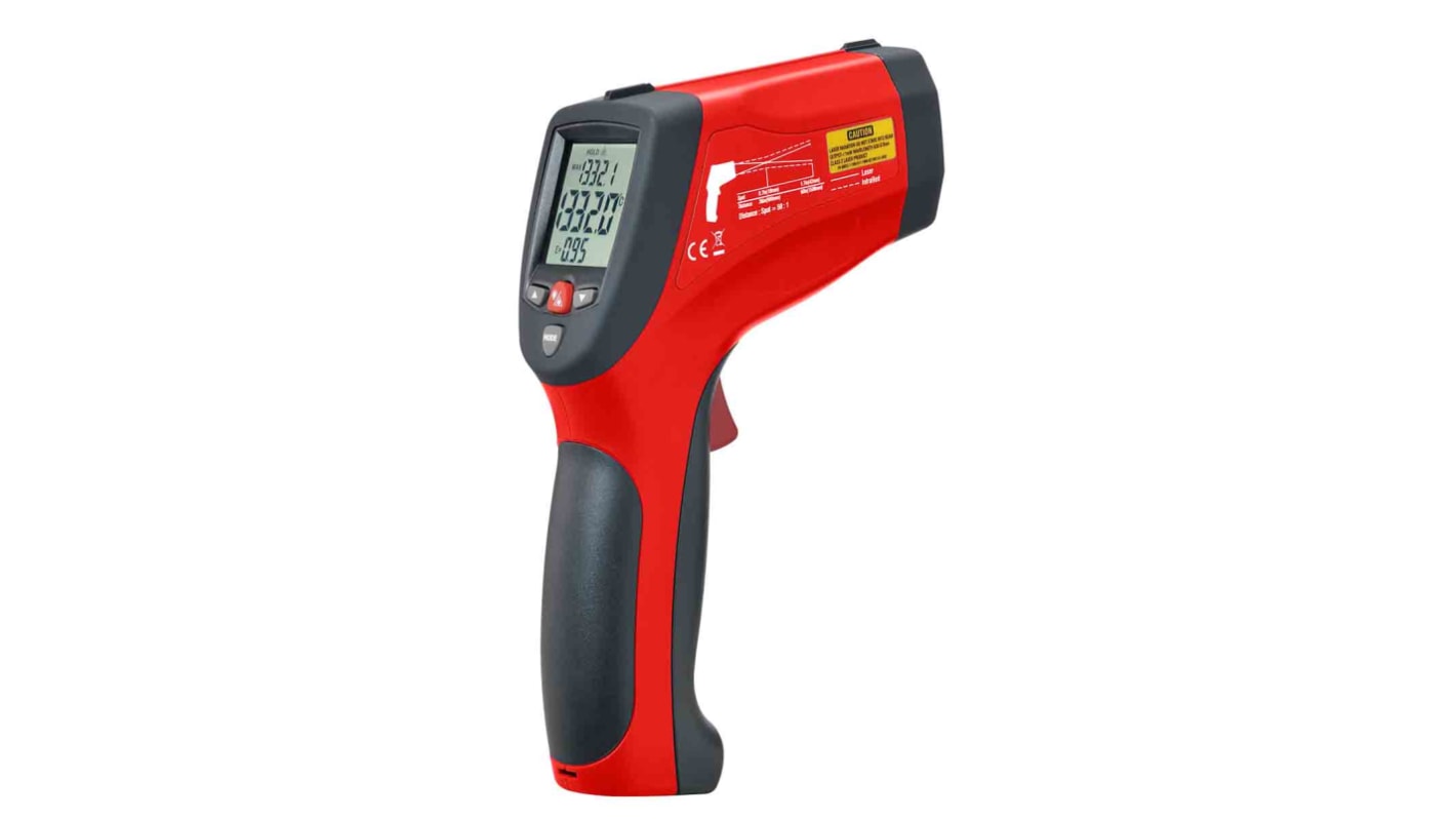 RS PRO RS-8868 Infrared Thermometer, -50°C Min, ±1 °C Accuracy, °C and °F Measurements