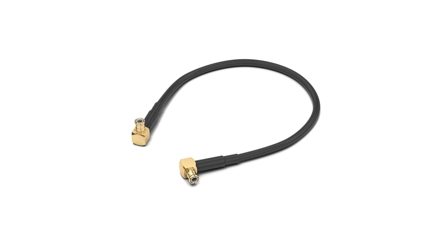 Wurth Elektronik WR-CXASY Series Male MCX to Male MCX Coaxial Cable, 152.4mm, RG174/U Coaxial, Terminated