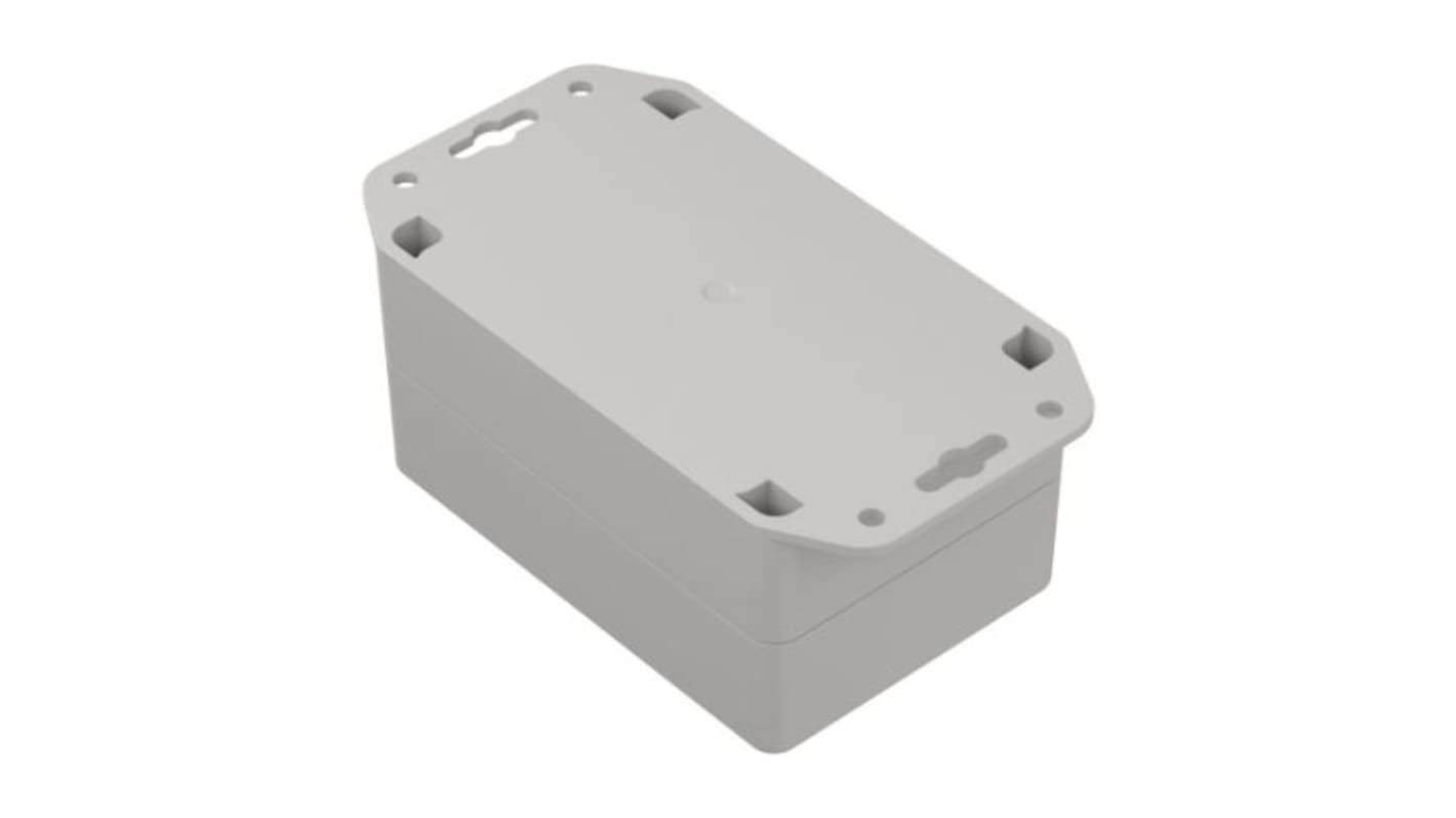 Caja RS PRO de ABS Gris claro, 121.4 x 81.6 x 60.2mm, IP65