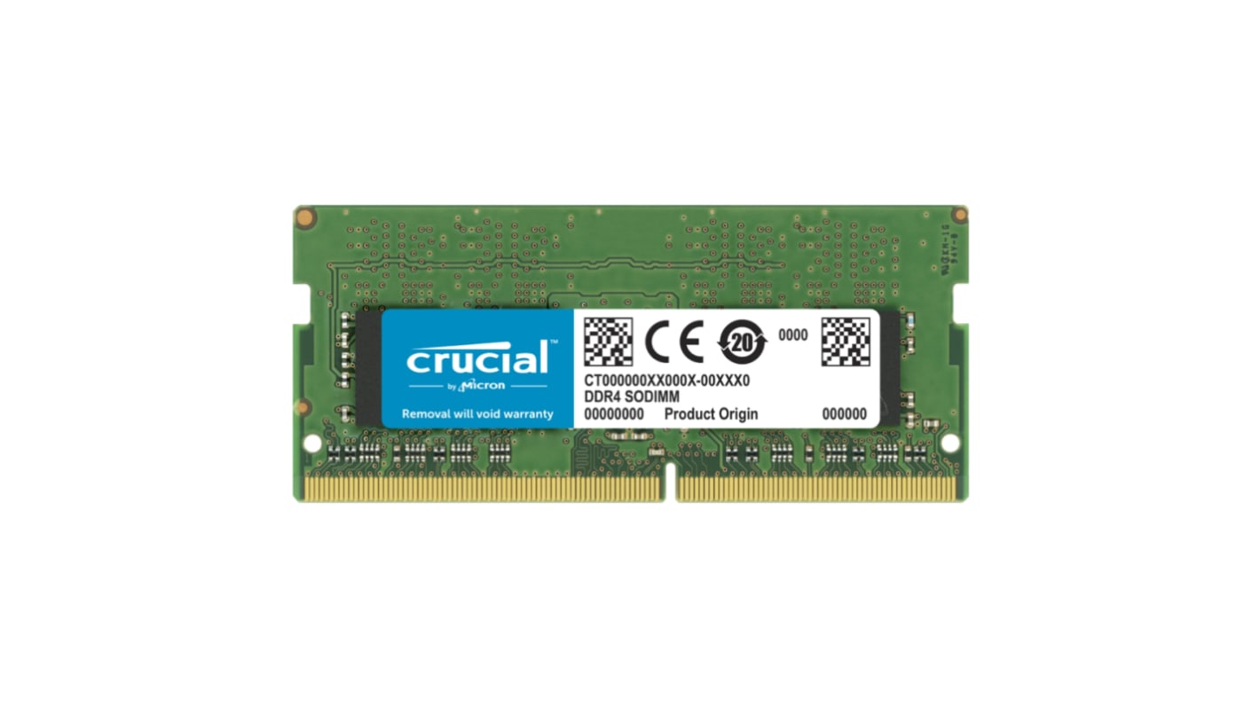 RAM (ランダムアクセスメモリ） Crucial 32 GB