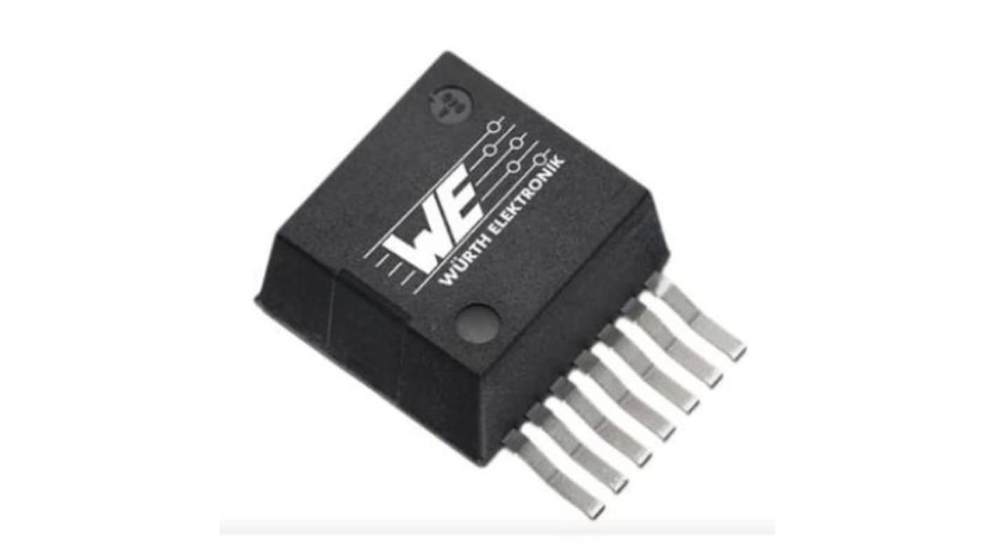 Convertitore c.c.-c.c. Wurth Elektronik, Output max 6 V, Input max 42 V, Output min 3A, uscite, 7 pin, TO263-7EP