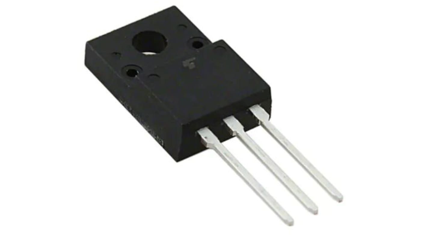 MOSFET, 1 elem/chip, 30 A, 650 V, 3-tüskés, TO-220SIS TK090A65Z Szilikon