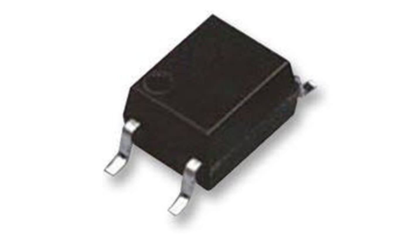 Optoacoplador Toshiba TLP de 1 canal, Vf= 1.4V, IN. DC, OUT. Transistor, mont. superficial, encapsulado SO, 6 pines