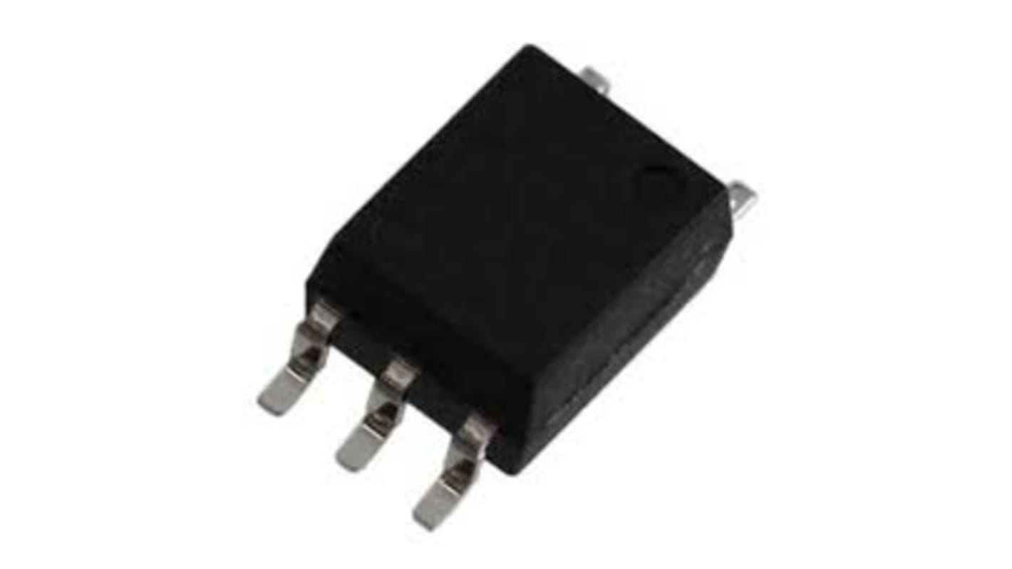 Toshiba, TLP2301(E(T DC Input Open Collector Output Optocoupler, Surface Mount, 6-Pin SO